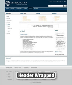 Header Wrapped